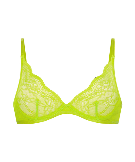 Isabelle Non-Padded Underwired Bra, Yellow