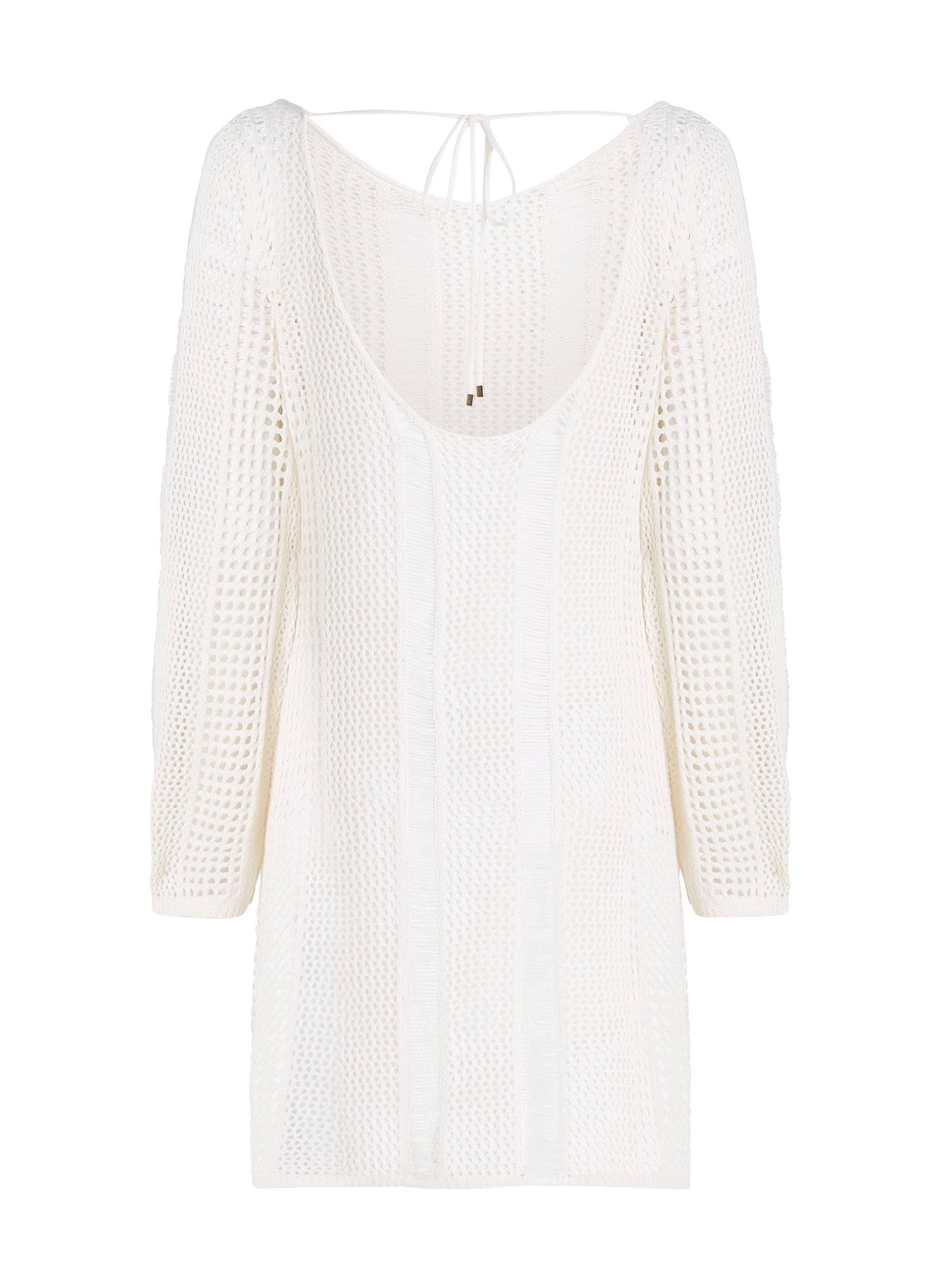 Beach Dress, White, main