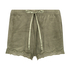 Velvet lace shorts, Green