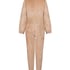 Onesie Cable Zip Up, Beige