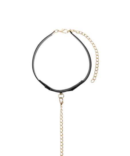 Private Choker Leash, Black