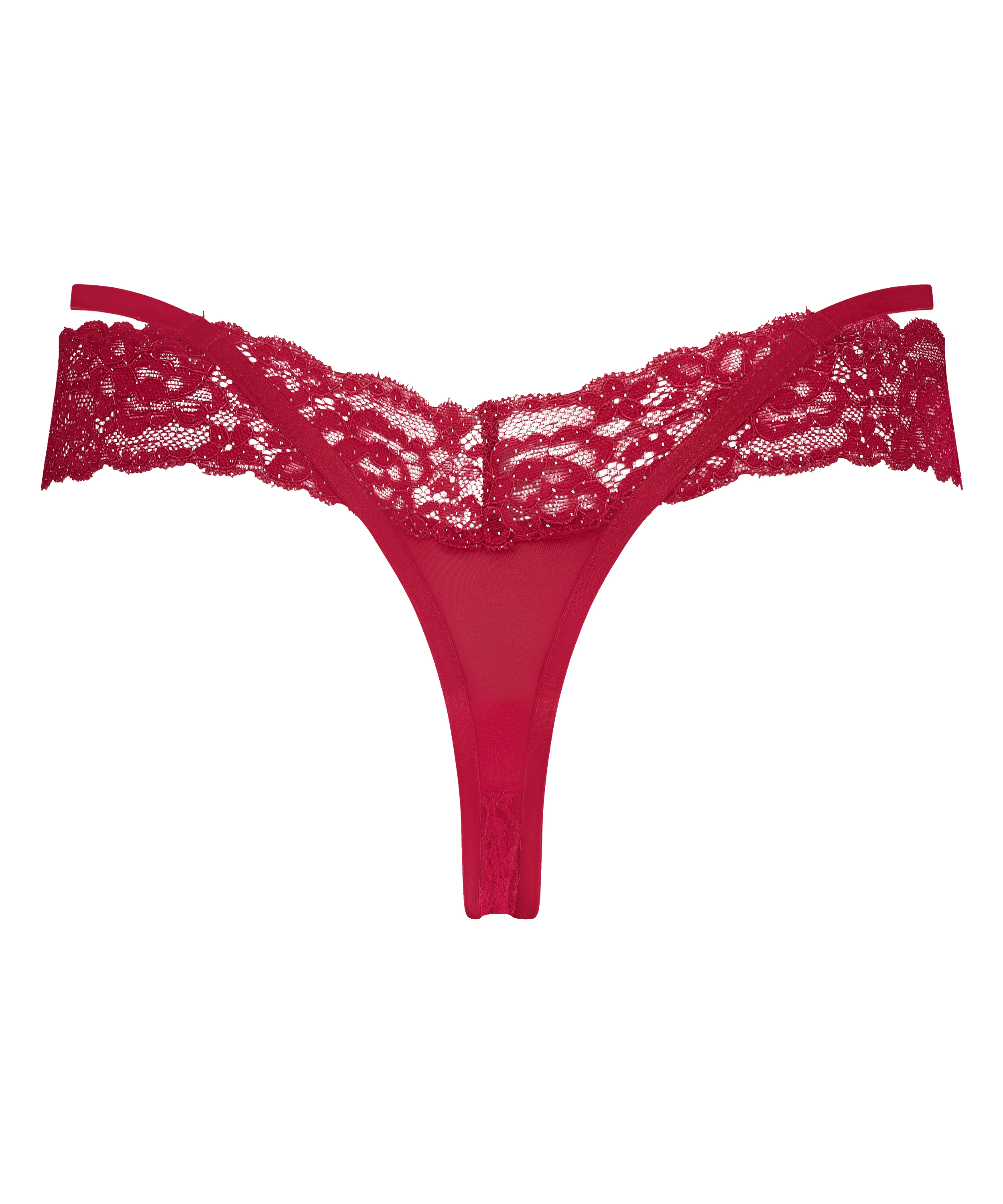 Willow Low RiseThong, Red, main