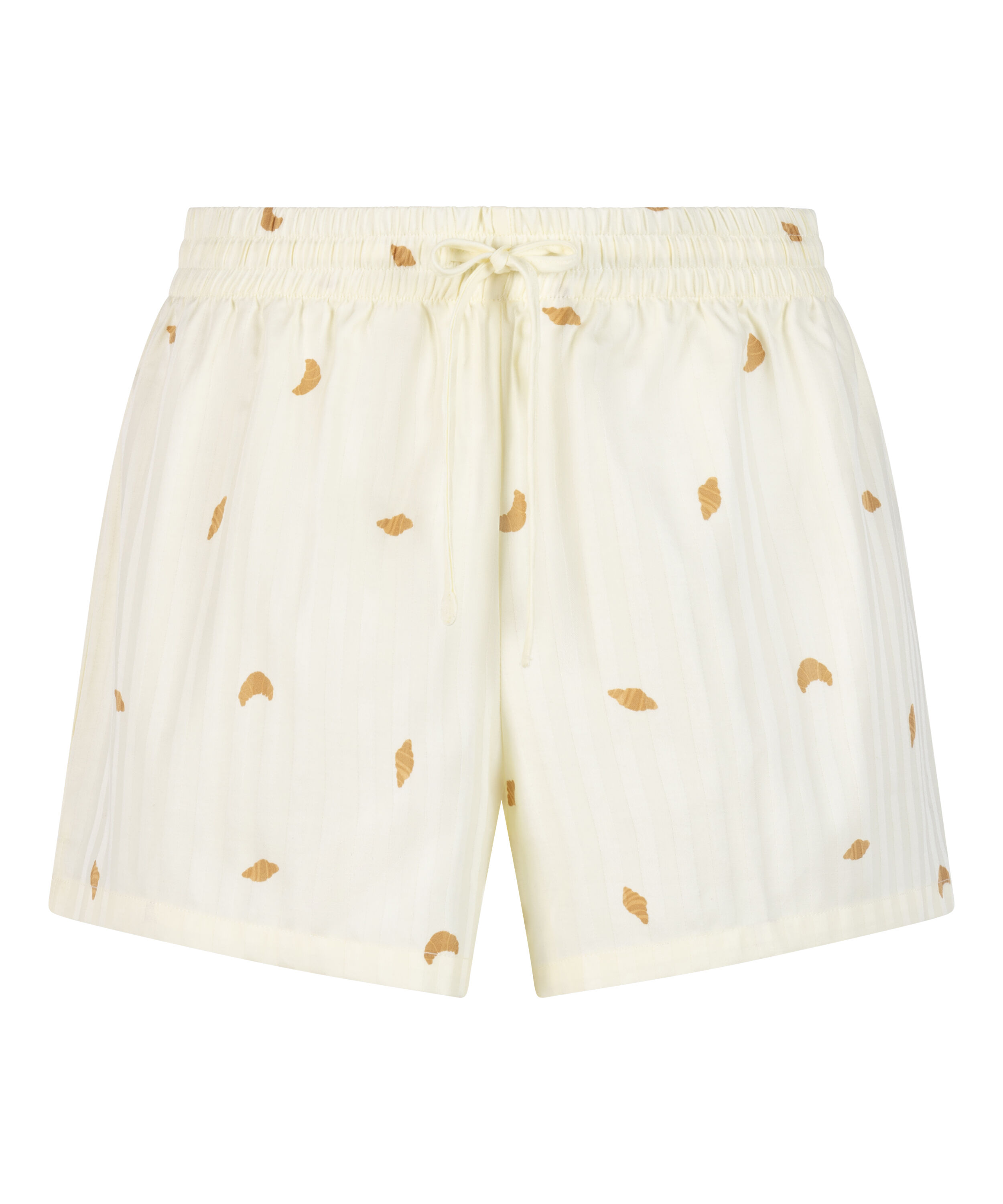 Cotton shorts, Yellow