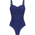 Shaping Ocean Swimsuit, Blue