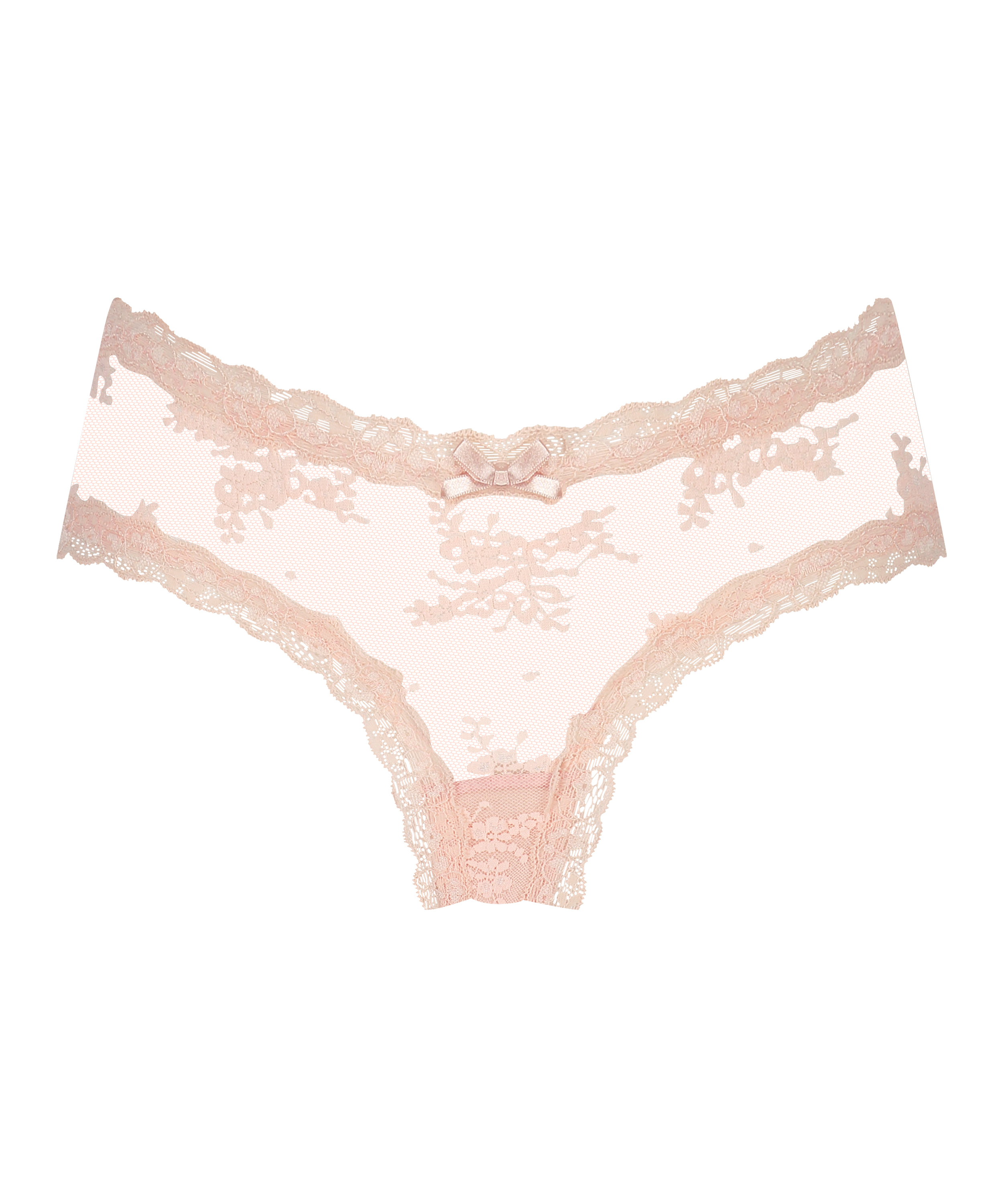 V-shape Mesh Brazilian, Pink, main