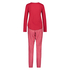 Long pyjama set Gift Set, Red