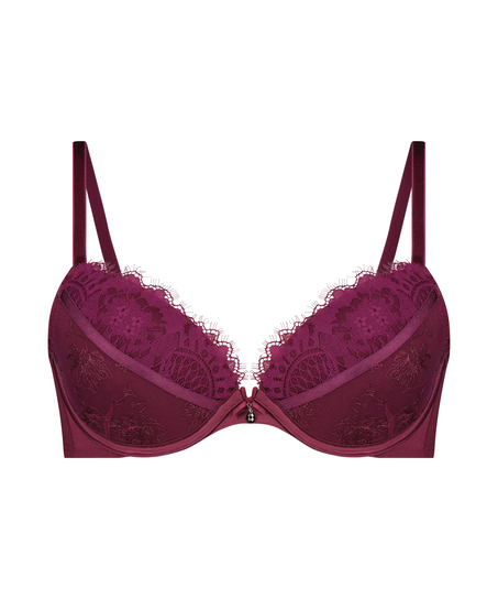 Sia Padded Underwired Bra, Purple
