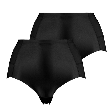 2-Pack Smoothing shaping brief, Black