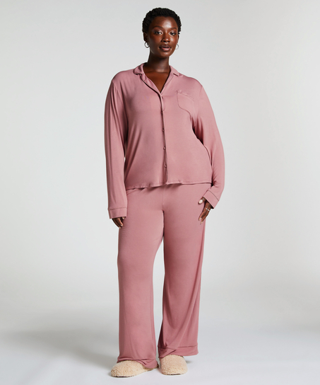 Essential Jersey Long-Sleeved Jacket, Pink