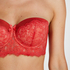 Yumi Padded Underwired Bra, Red