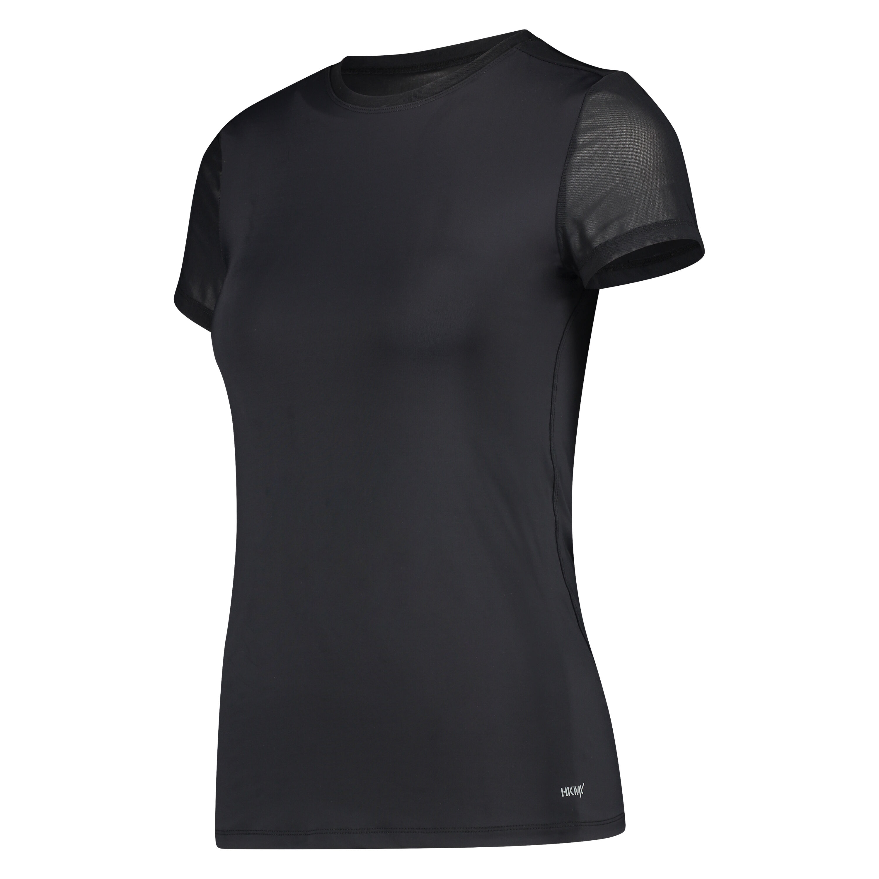 HKMX Open Back Sports Shirt, Black