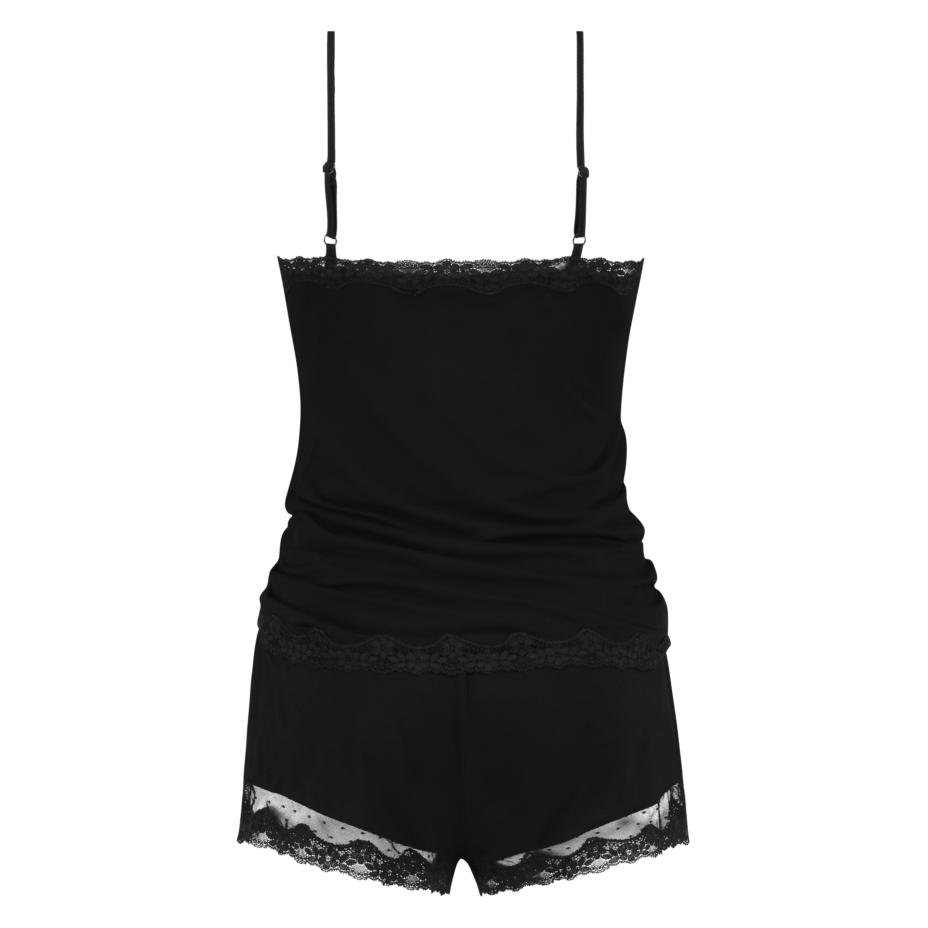 Pajama Set, Black, main