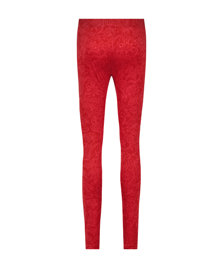 Legging Velours, Red