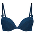 Louise padded underwired maximizer bra, Blue