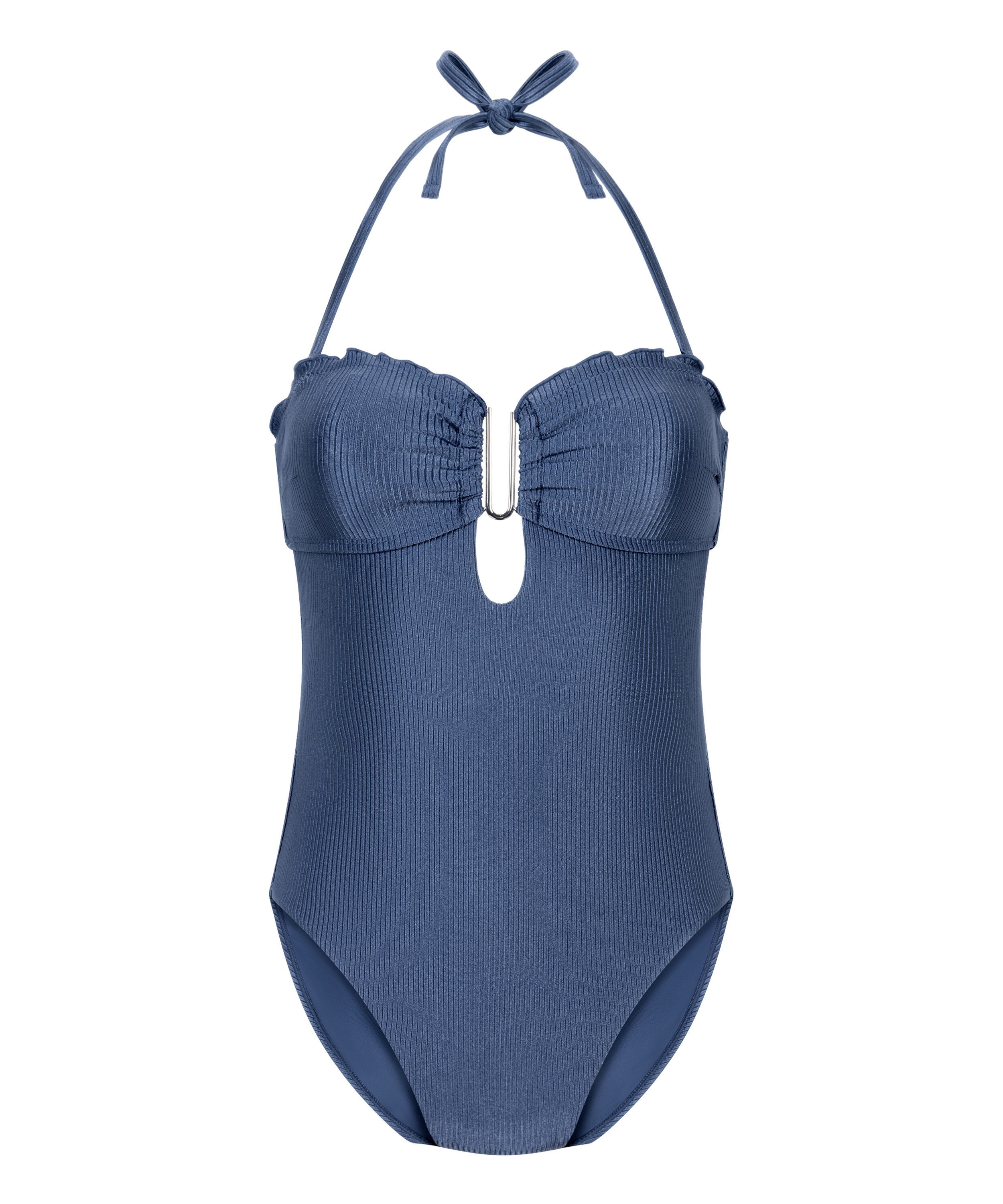 Sardinia Bandeau Bathinsuit, Blue