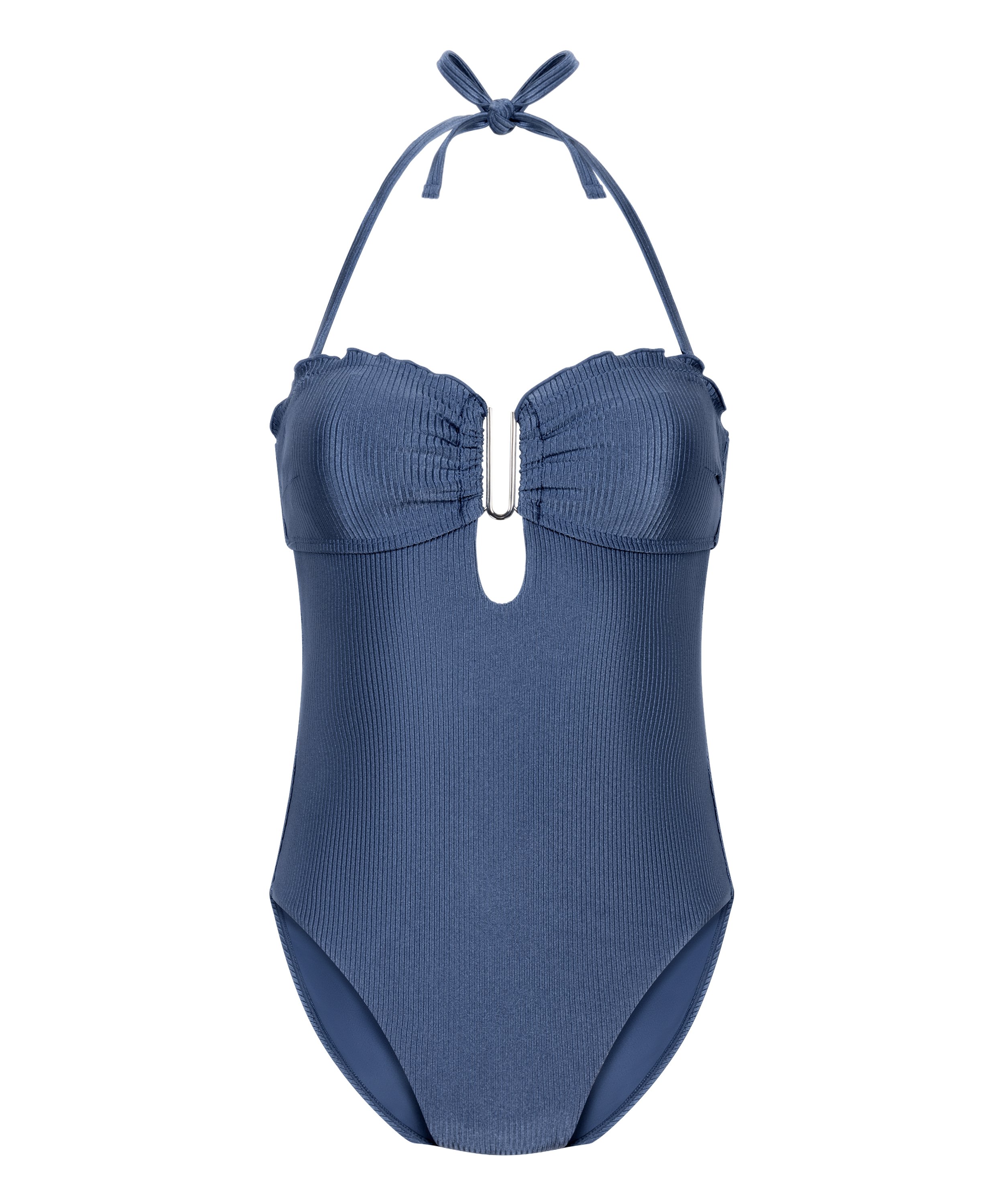 Sardinia Bandeau Bathinsuit, Blue, main