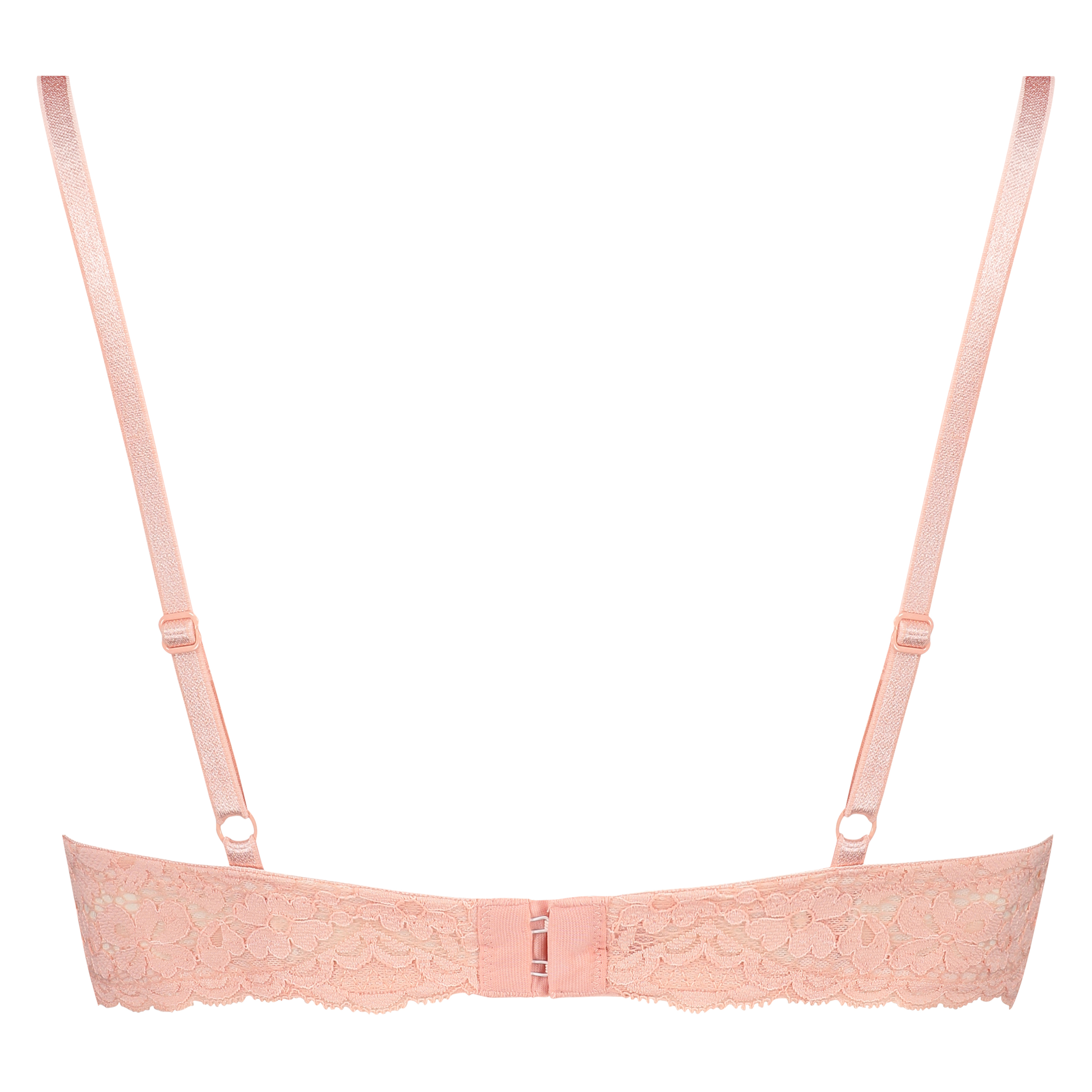 Rose padded push-up bra, Pink, main
