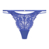 Lidia High Leg Thong, Blue