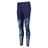 HKMX High waisted sport legging print level 2, Blue