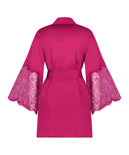 Satin Kimono, Pink
