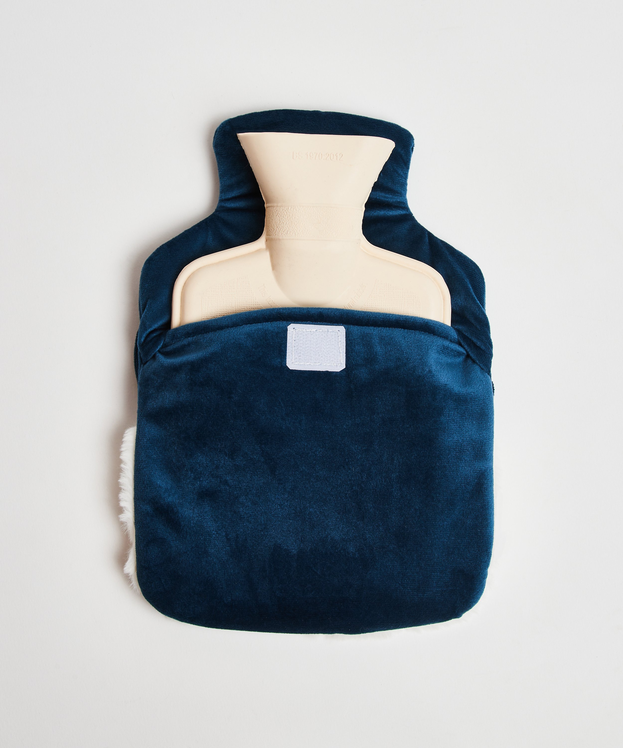 Hot water bottle, Blue, main