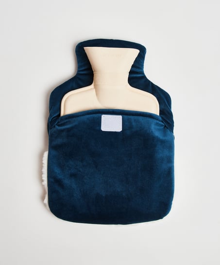 Hot water bottle, Blue