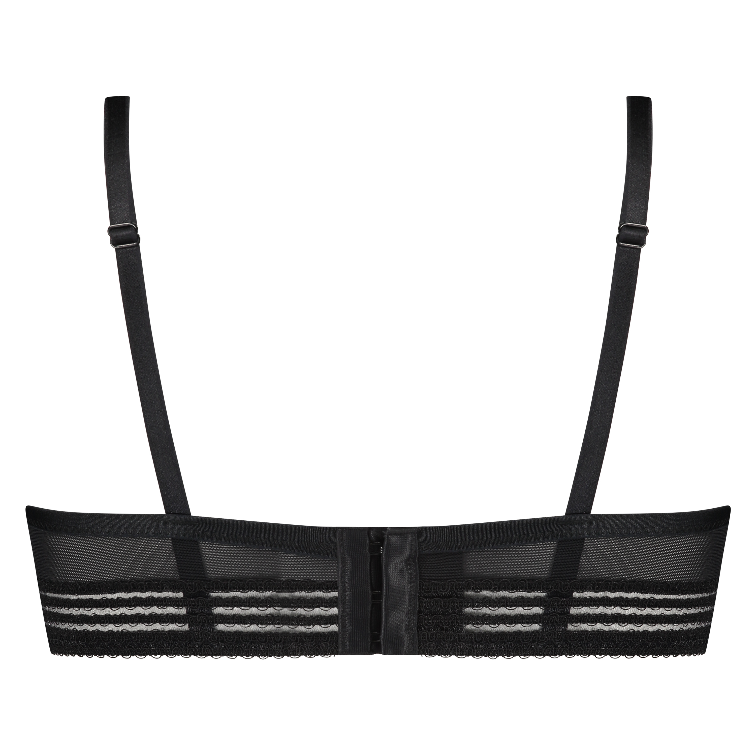 Eden Non-Padded Underwired Bra, Black, main