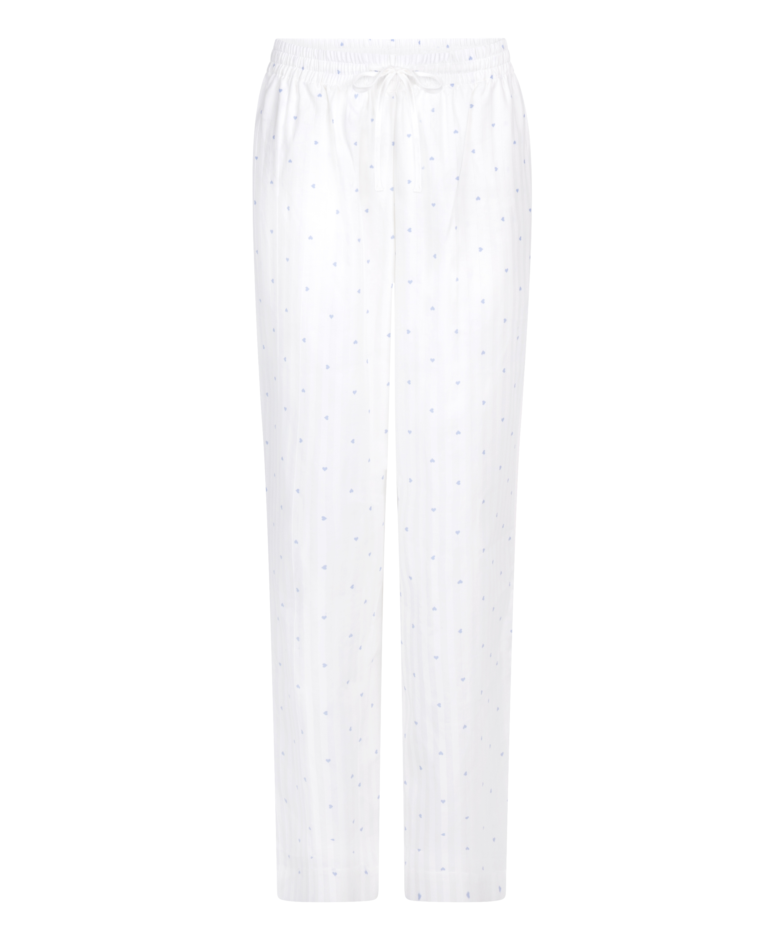 Jacquard Hearts Pyjama Bottoms, Blue, main