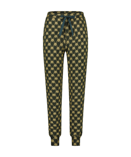 Jersey Pyjama Pants, Green