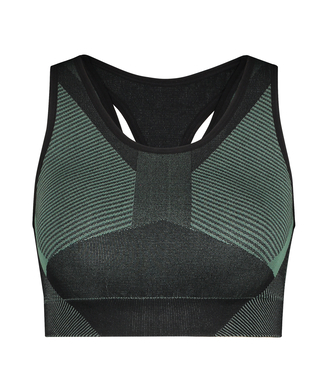 HKMX Sports bra The Motion Level 2, Green