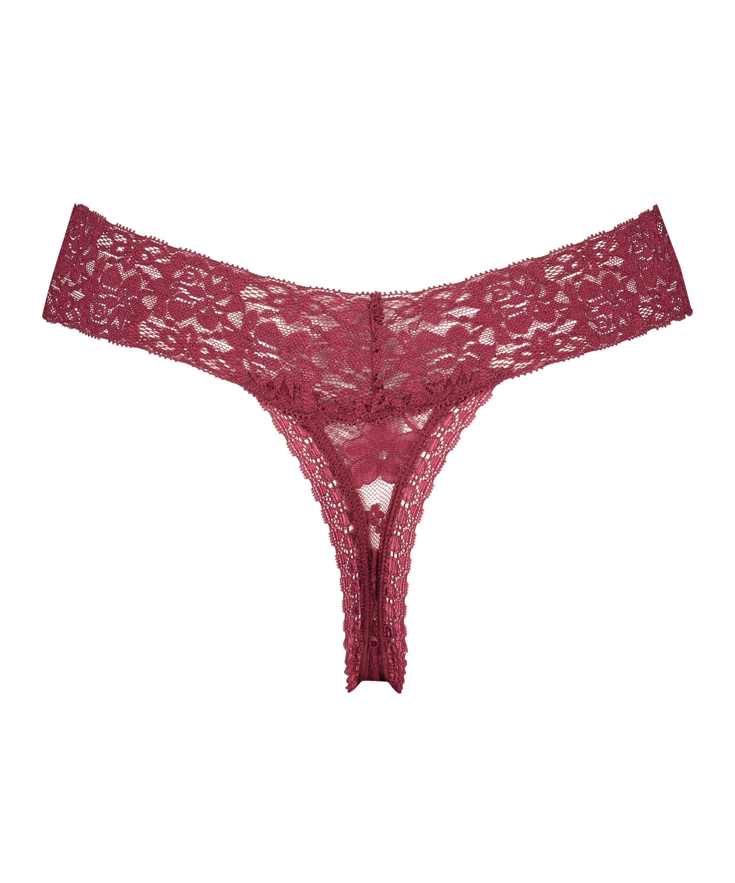 Extra Low V-Thong, Red, main