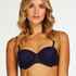 Tracey Padded Strapless Underwired Bra, Blue