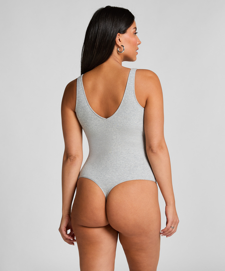 Cotton Rib Body, Grey