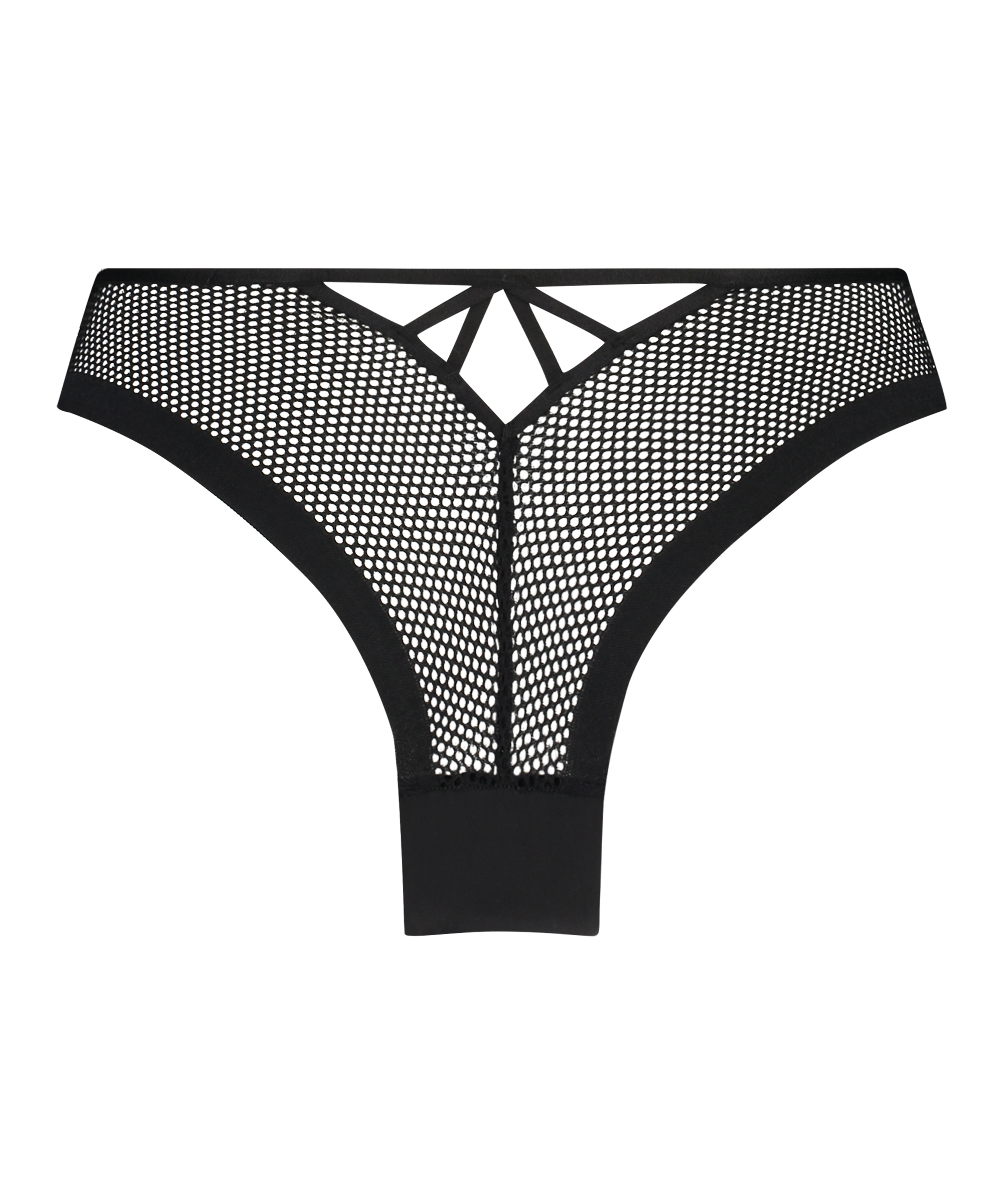 Invisible Fishnet Brazilian, Black, main