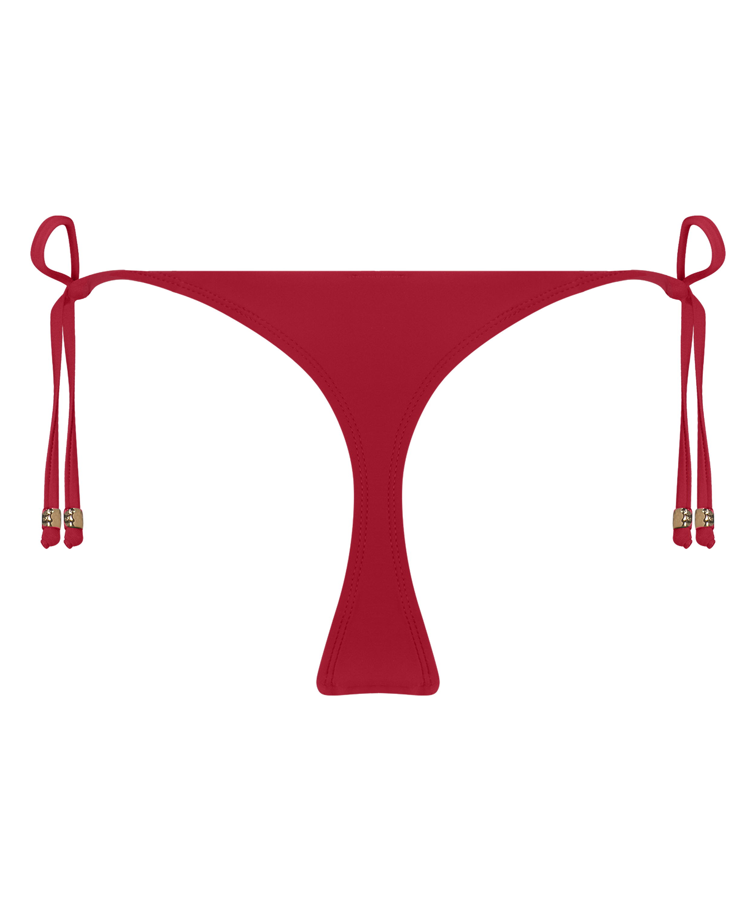 Luna String Bikini Bottom, Red, main