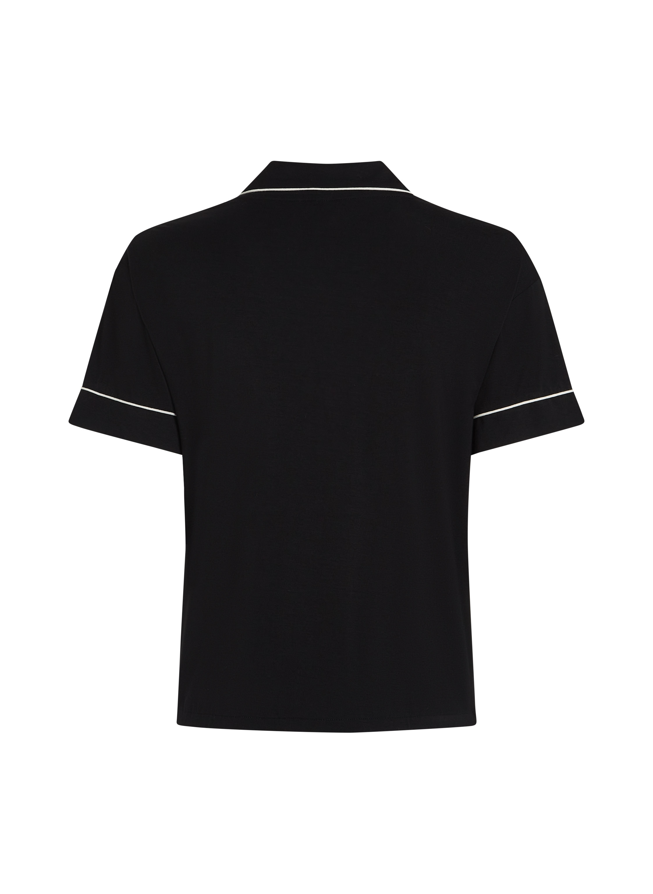 Essential Jersey Short-Sleeved Jacket, Black, main