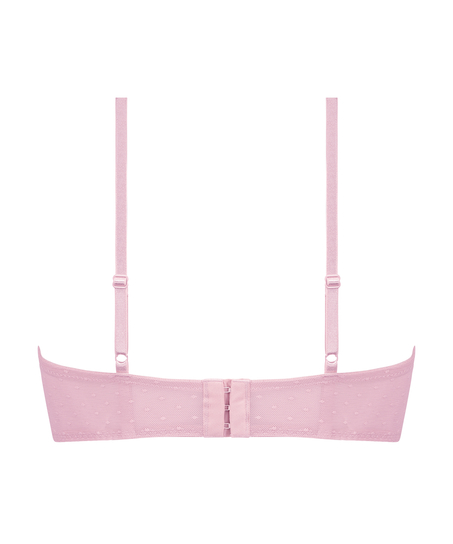 Juliette Padded Longline Underwired Bra, Pink