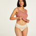 Cotton boxer thong, Beige