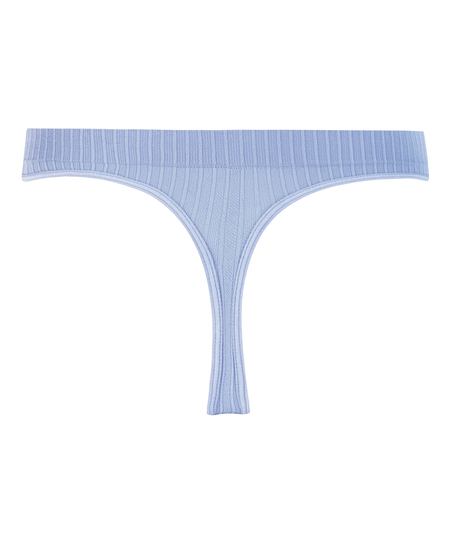 Dianne High Leg Thong, Blue