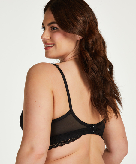 Rabella padded non-underwired bra I AM Danielle, Black