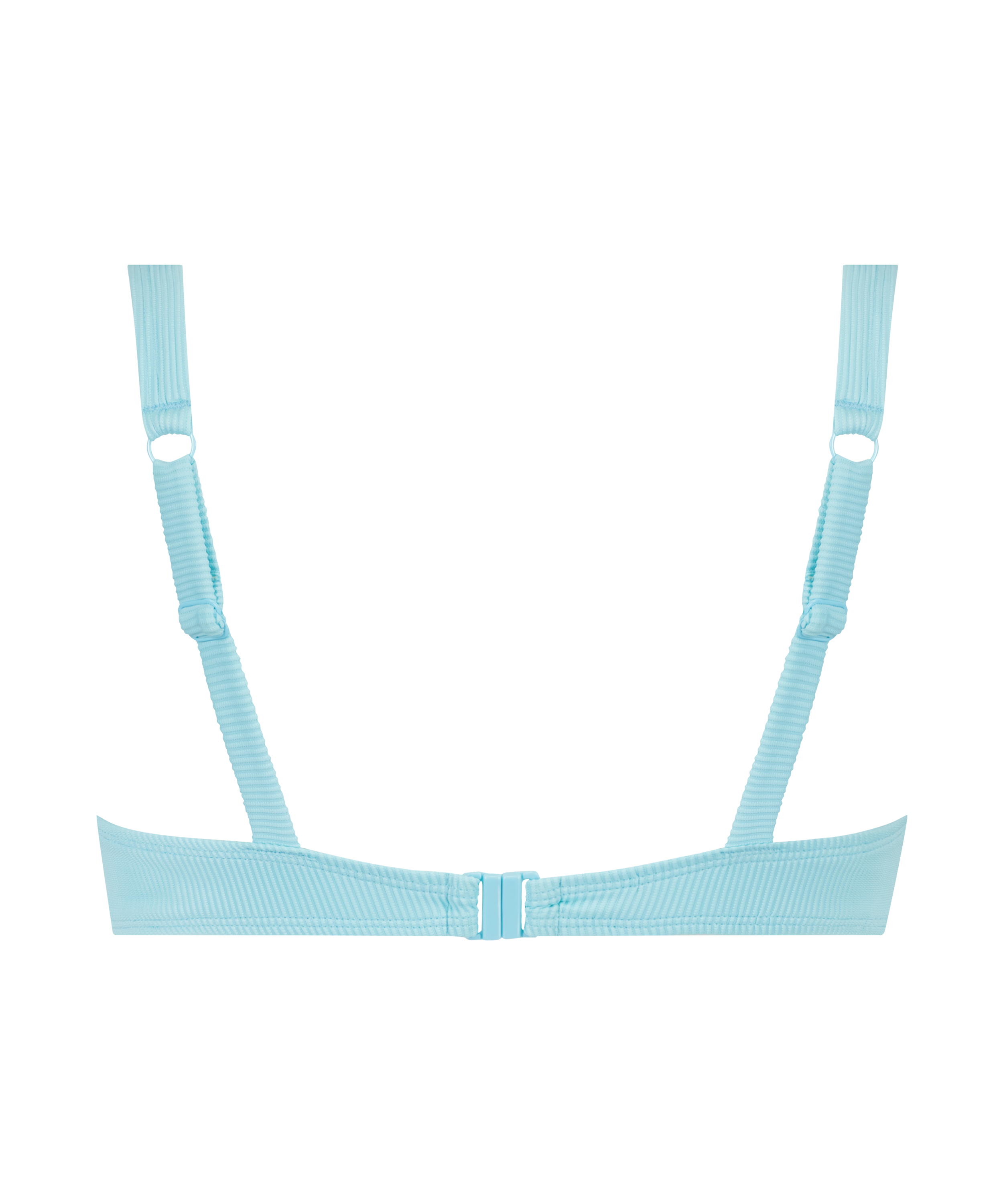 Texture Non-Padded Underwired Bikini Top, Black, main