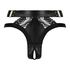 Occult Open Crotch Brazilian, Black