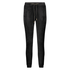 Velvet Lurex jogging bottoms, Black