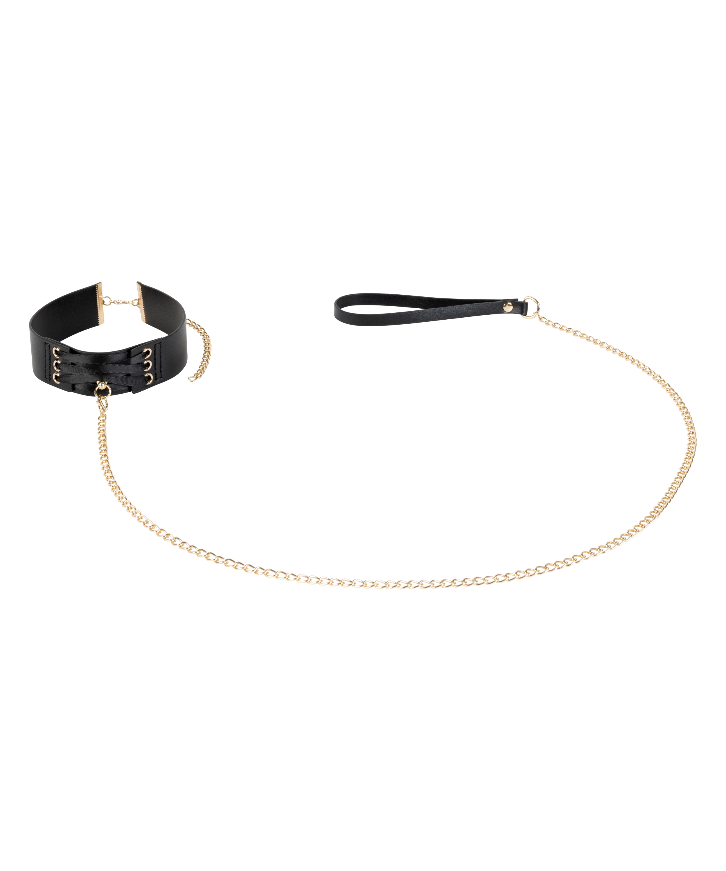 Private Choker Leash, Black, main