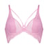 Milaan Non-Padded Underwired Longline Bra, Pink