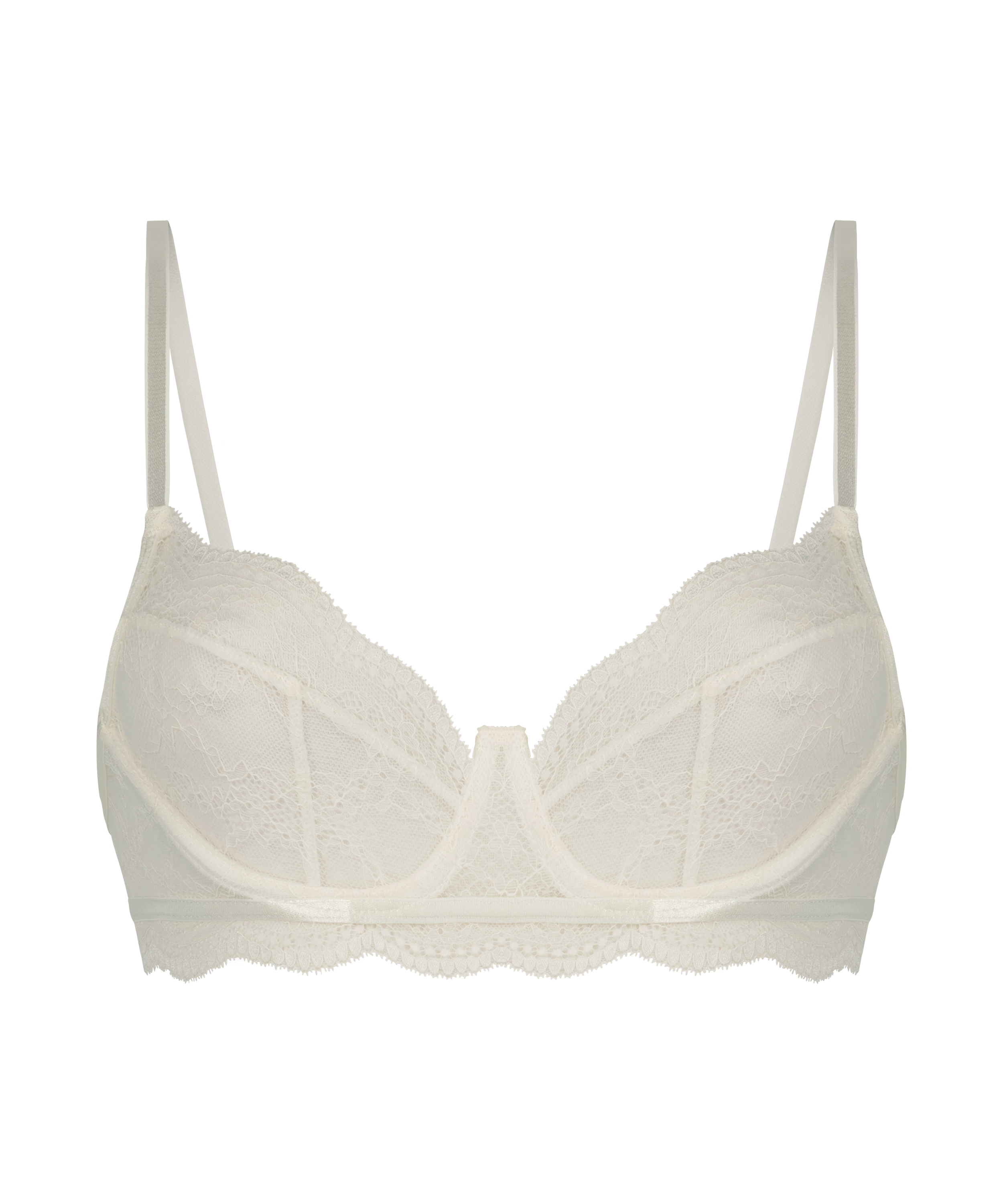 Isabelle Non-Padded Underwired Bra, White, main