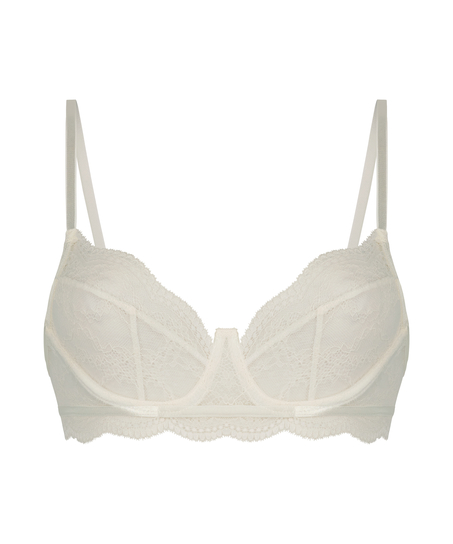 Isabelle Non-Padded Underwired Bra, White