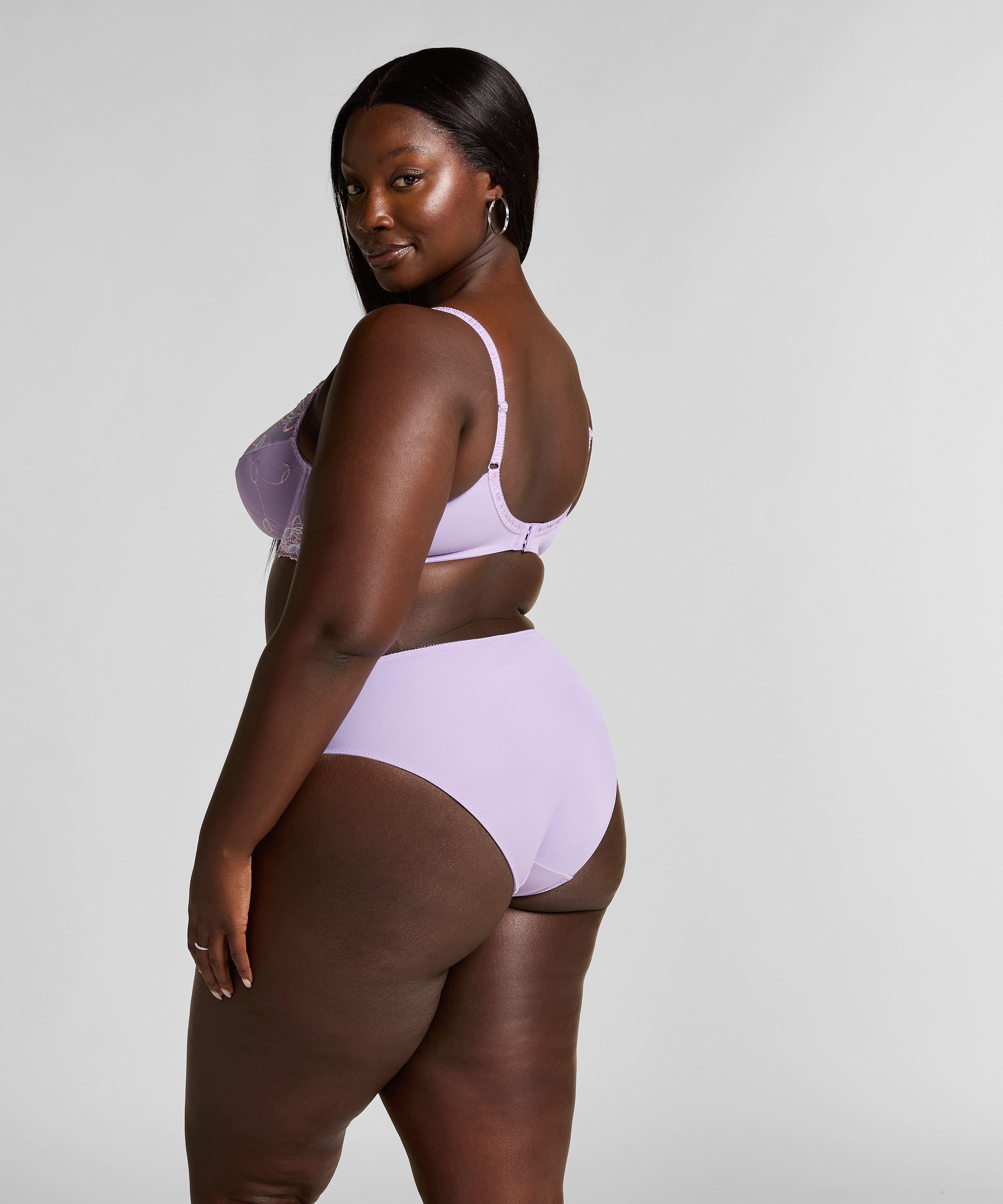 Diva Non-Padded Underwired Bra, Purple, main