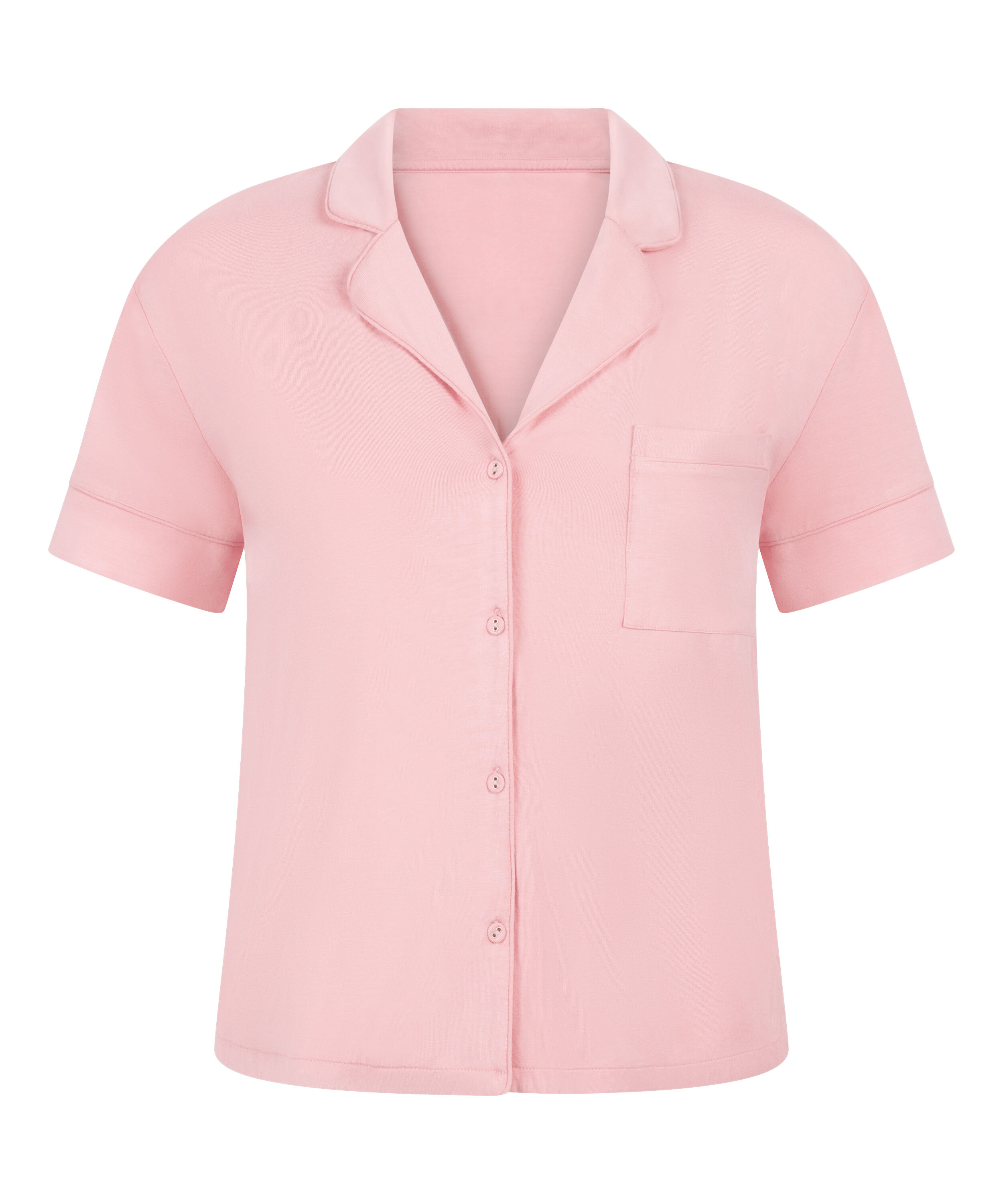 Essential Jersey Short-Sleeved Jacket, Pink