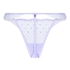 Cordelie Highleg Thong, Purple